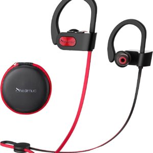 Shedirmuc  Flames Bluetooth Headphones ,IPX7 Waterproof Sports Earphones with Microphone for Calls ( same as mpow Flame )