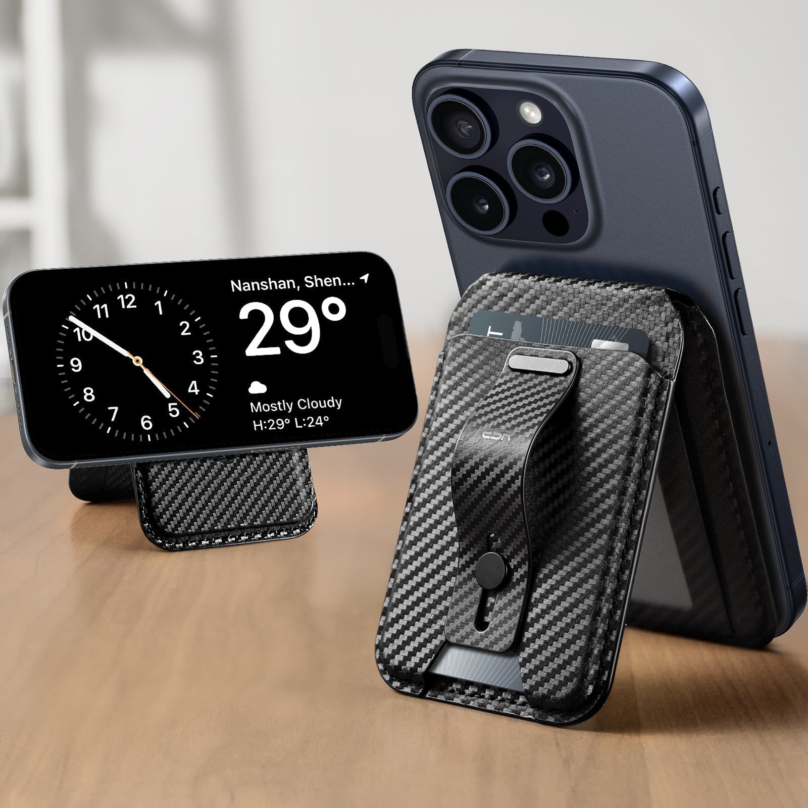 Grip Wallet Stand (HaloLock) - Black - Image 3