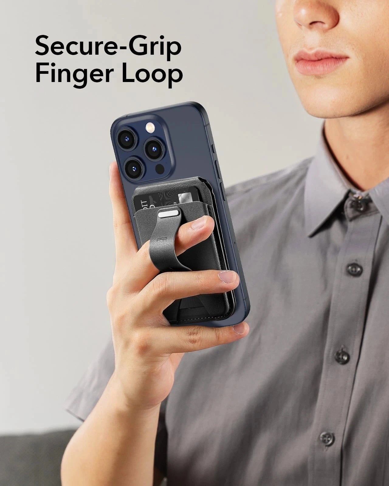 Grip Wallet Stand (HaloLock) - Black - Image 9