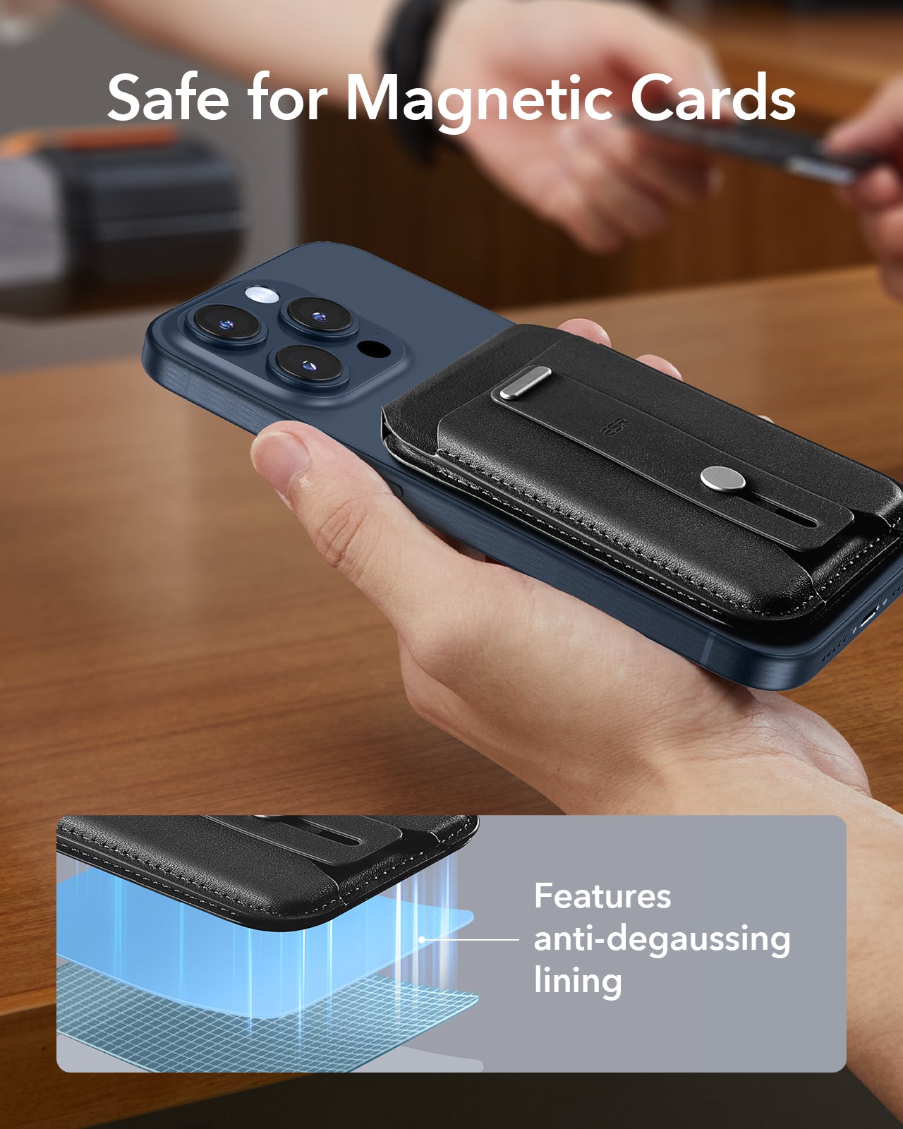 Grip Wallet Stand (HaloLock) - Black - Image 10