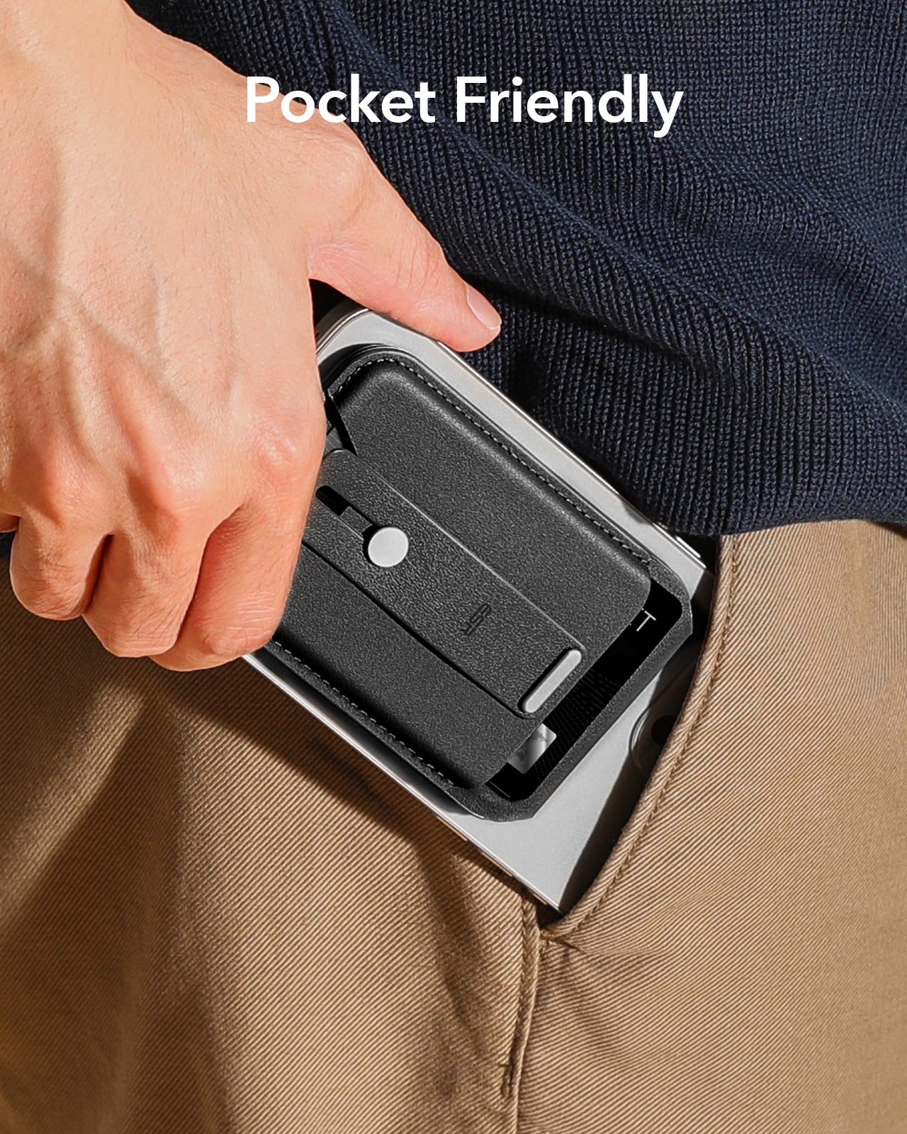 Grip Wallet Stand (HaloLock) - Black - Image 11